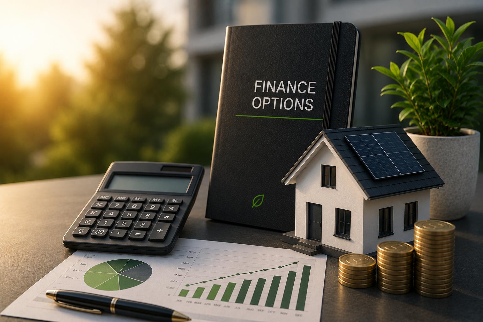 Solar and battery finance options