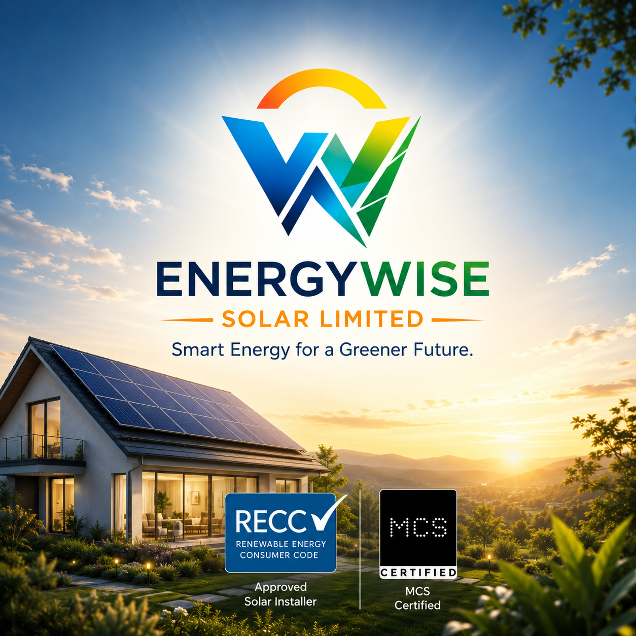 Energy Wise Solar — Smart Energy for a Greener Future, RECC Approved and MCS Certified