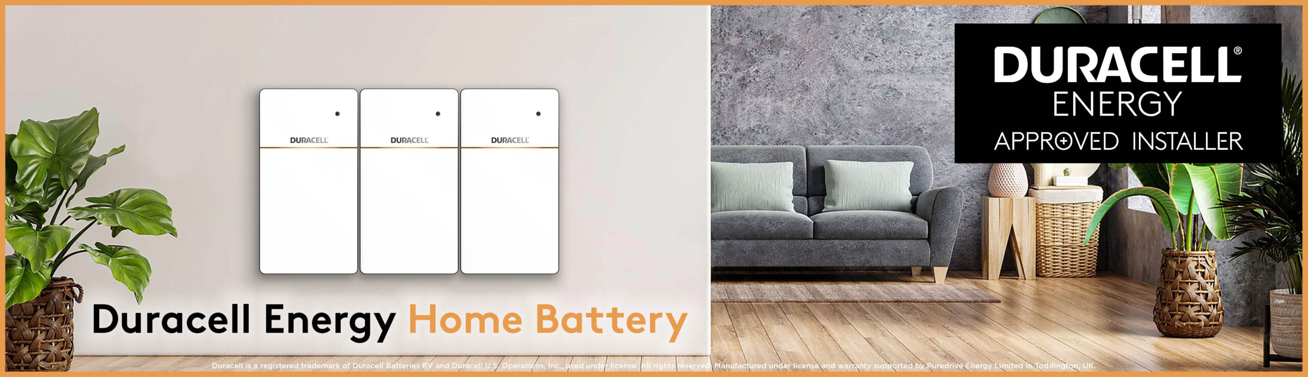 Duracell Energy Home Battery — Approved Installer